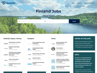 Jobs Finland platform preview Jobs Finland platform preview