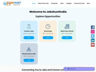 JobsHuntIndia screenshot preview