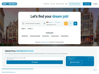 Jobs in Brussels platform preview