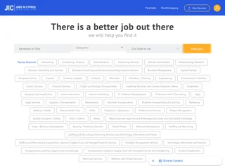 Jobs in Cyprus platform preview Jobs in Cyprus platform preview