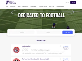 Jobs in Football screenshot preview