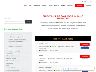 JobsInGulf platform preview