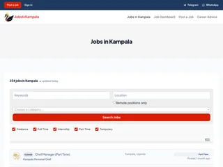 Jobs in Kampala screenshot preview Jobs in Kampala screenshot preview