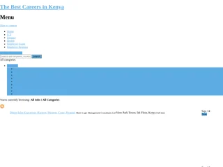 Jobs in Kenya screenshot preview