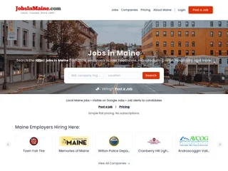 Jobs in Maine screenshot preview
