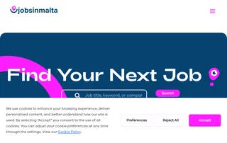 jobsinmalta screenshot preview