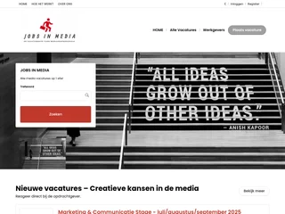 JOBS IN MEDIA screenshot preview