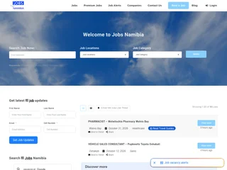 Jobs Namibia platform preview Jobs Namibia platform preview