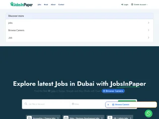 JobsInPaper screenshot preview JobsInPaper screenshot preview