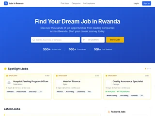 Jobs in Rwanda screenshot preview