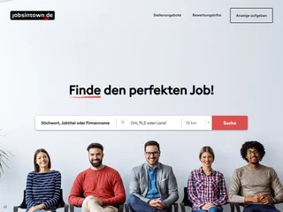 jobsintown.de platform preview jobsintown.de platform preview