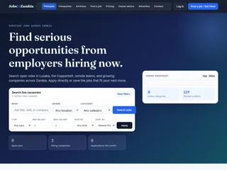 Jobs In Zambia screenshot preview