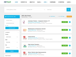 Jobs Miller Kenya platform preview