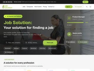 JobSolution screenshot preview