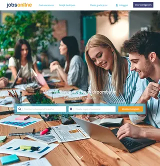 Jobsonline.be platform preview