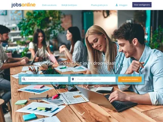 Jobsonline.be platform preview Jobsonline.be platform preview