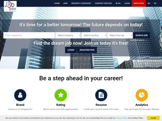 JobSpace.bg platform preview JobSpace.bg platform preview