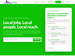 Penrith & Western Sydney Jobs Board platform preview Penrith & Western Sydney Jobs Board platform preview
