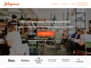 Jobspresso platform preview