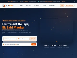 JobStar.in platform preview