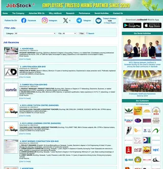 JobStock platform preview