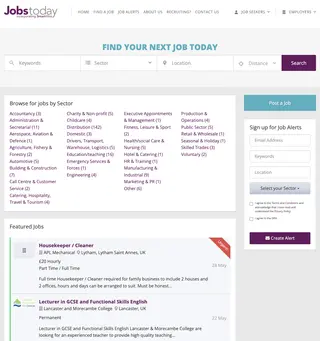 JobsToday platform preview