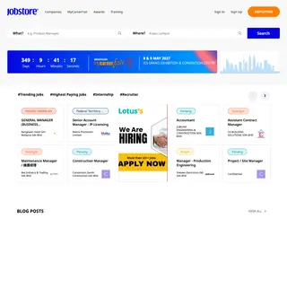 Jobstore platform preview
