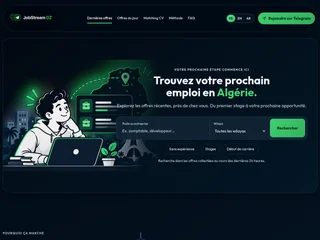 JobStream DZ platform preview