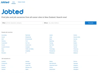 Jobted screenshot preview