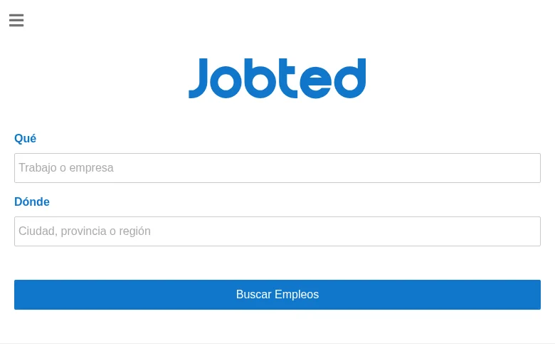 Jobted screenshot Jobted job board platform screenshot showing job search interface