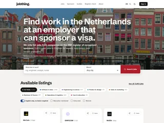 JobThing screenshot preview