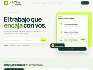 Jobtime platform preview