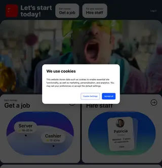 Job Today platform preview