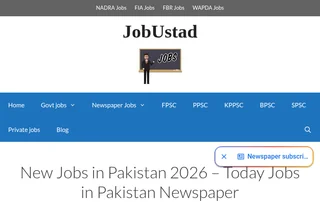 Jobustad screenshot preview