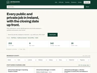 Job Vacancies Ireland screenshot preview Job Vacancies Ireland screenshot preview