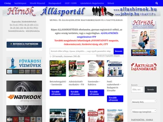 Hírnök Állásportál screenshot preview