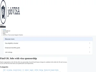 jobVisa screenshot preview jobVisa screenshot preview