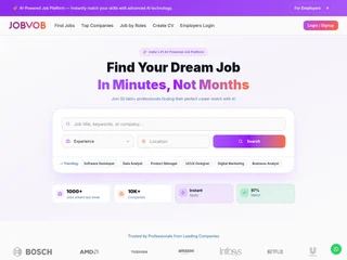 JobVob screenshot preview