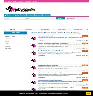 Jobweb Kenya screenshot preview