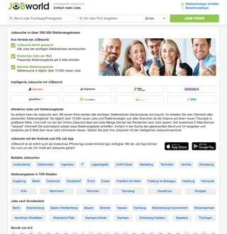 JOBworld platform preview
