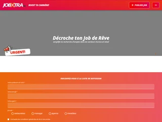 JobXtra.be platform preview