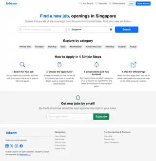 Jobzem platform preview