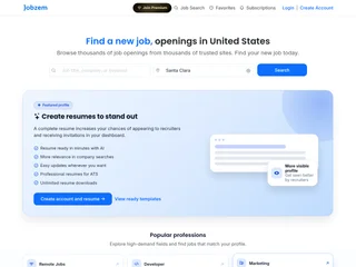 Jobzem platform preview Jobzem platform preview