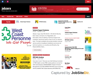 Jobzera platform preview Jobzera platform preview