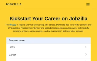Jobzilla screenshot preview