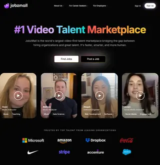 JobzMall platform preview