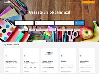 JobZZ.ro platform preview