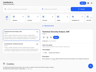 JoinNorth screenshot preview JoinNorth screenshot preview