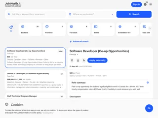JoinNorth platform preview JoinNorth platform preview