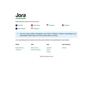 Jora platform preview